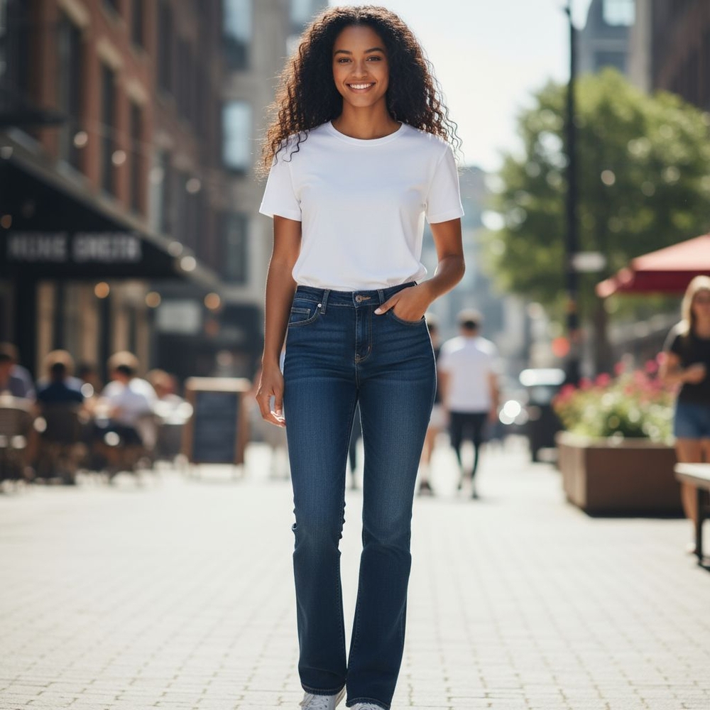 Joe's Jeans Dark Blue Boot Cut Women's Jeans